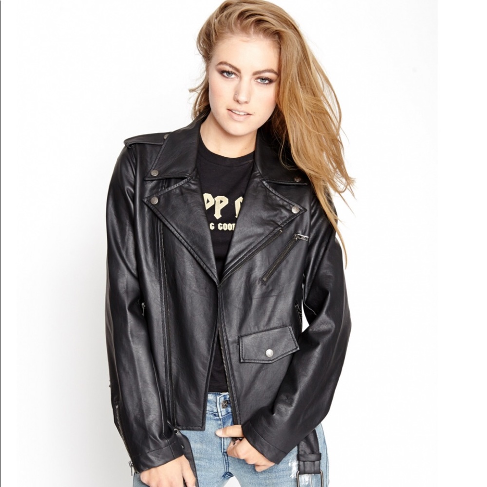 Tripp NYC Classic Moto Jacket